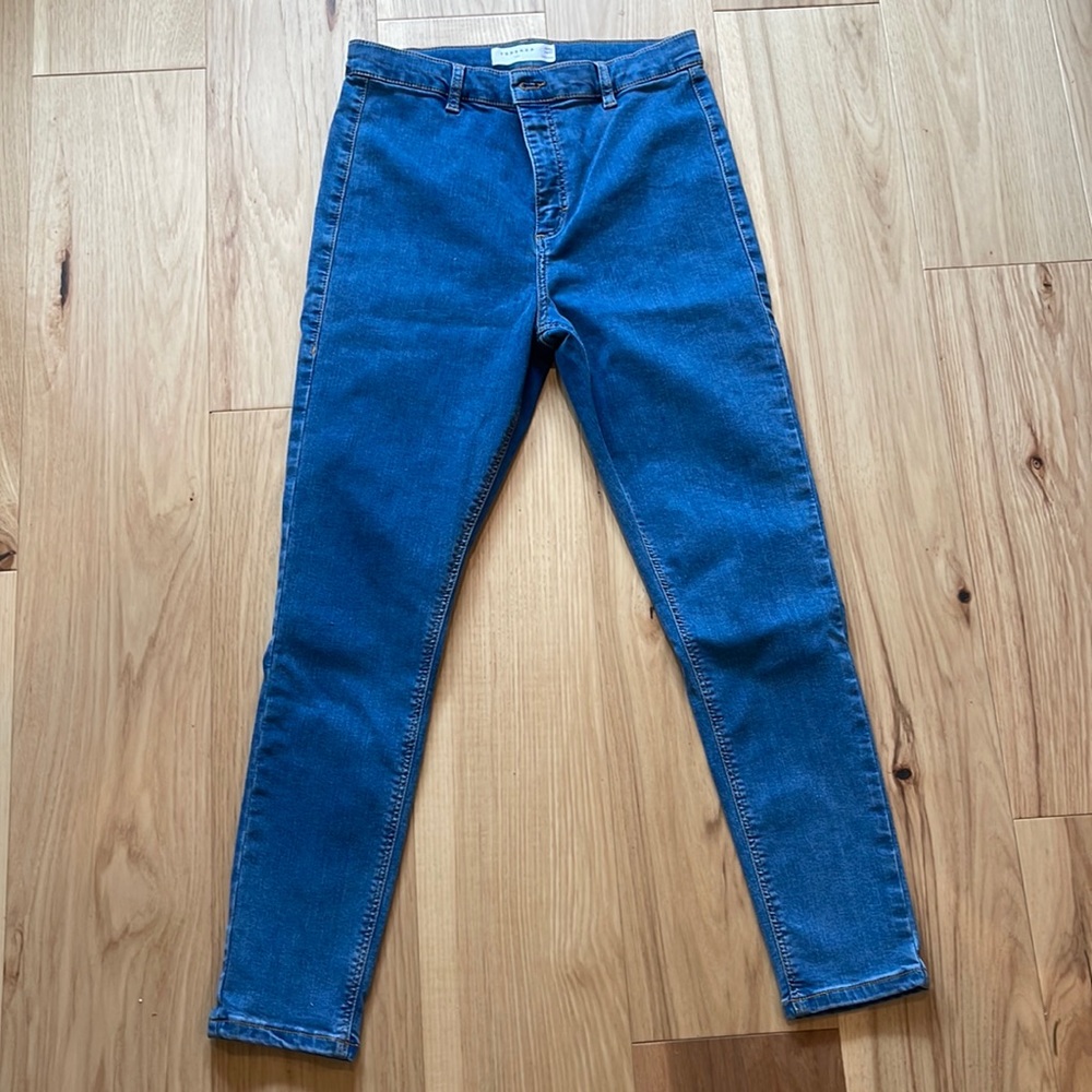 TOPSHOP high waisted Joni jeans